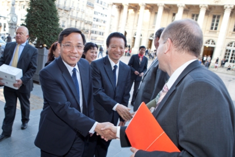 notaire conseil régional Chine jumelage